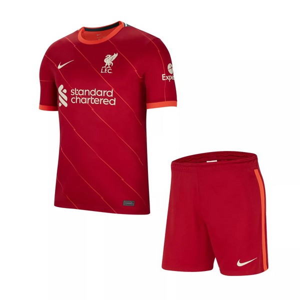 Camiseta Liverpool 1ª Kit Niño 2021 2022 Rojo